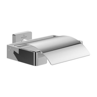 Villeroy & Boch Villeroy&boch - Dispensador De Papel Higi&eacute;nico Con Tapa Villeroy Et Boch Elements - Striking Chrome