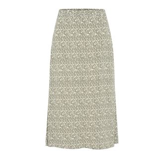Part Two Green Graphic Print Skirt - female - Part Two - Midi Skirts - Green - 2XL - Skirts