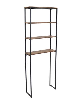 Sunnydaze 4-Shelf Over-The-Toilet Etagere Storage Cabinet