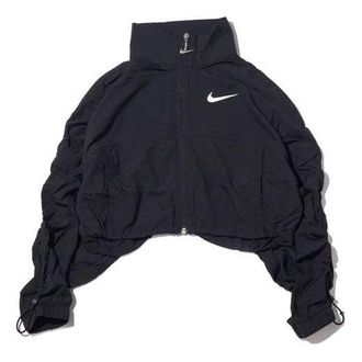 Nike (WMNS) Nike Swoosh Woven Jacket Navy White CJ3774-010