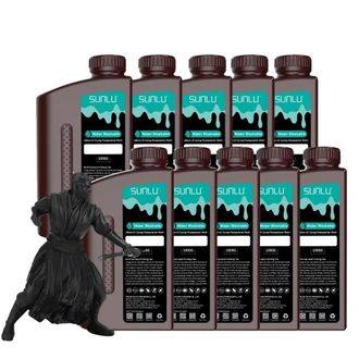 OEM Resina Para Impresi&oacute;n 3d, Lavable Con Agua, F&aacute;cil De Limpiar, Color Negro