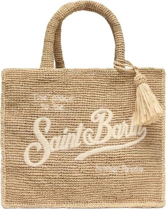 MC2 Saint Barth Colette Raffia Tas - Dames - Handtassen - Beige - ONE Size - Tassen