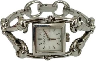Gucci Pre-owned Watches, female, Gray, Size: ONE SIZE Pre-owned Vintage Watch