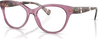 Ralph Lauren 54mm Cat Eye optical glasses in Gold at Nordstrom
