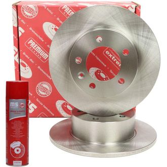 OEM Discos De Freno Traseros 24011201911-pcs-ms 2 Piezas