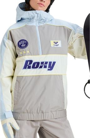 Roxy Chloe Kim Anorak in Ash at Nordstrom, Size X-Small