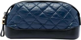 Chanel Pre-owned Borsa in Pelle Trapuntata - - Pre-owned - Donna - Blu - ONE SIZE