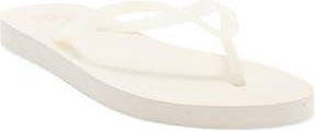 Reef Seaside Jelly Strap Flip Flop in Clear/White at Nordstrom Rack, Size 11