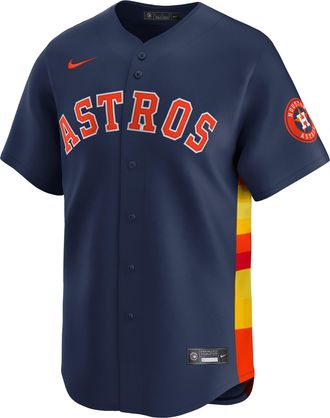 Nike Jose Altuve Houston Astros Nike Mens Dri-FIT ADV MLB Limited Jersey in Blue | LM25HUA2HU9-457