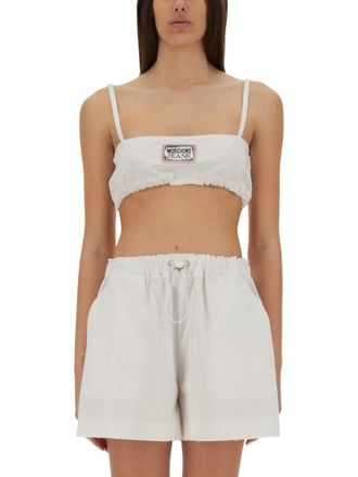 Moschino Cotton Bandeau Top