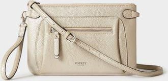Osprey The Ruby Leather Crossbody Bag in Gold at Nordstrom