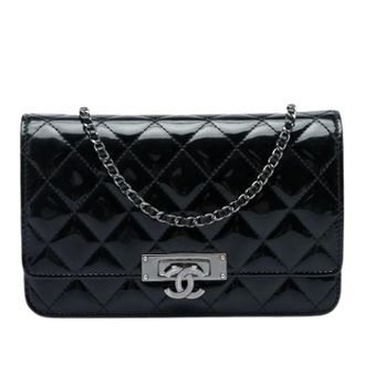 Chanel Borsa Pre-owned Vintage a Tracolla con Patta - - Pre-owned - Donna - Nero - ONE SIZE
