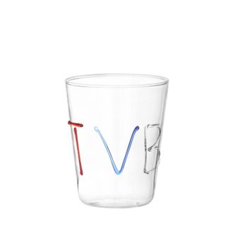 KASANOVA Bicchiere scritta Tvb in vetro borosilicato, da 380 ml