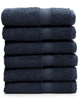 Linum Home Textiles Home Set Of 6 Textiles Sinemis Terry Washcloths