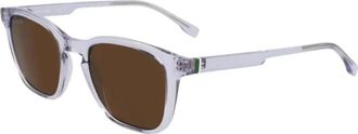 Lacoste L6040S 035 Zonnebrillen - Heren - Zonnebrillen - Grijs - 51 MM - Accessoires