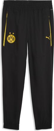Puma Pantaloni in tessuto Borussia Dortmund PUMATECH da uomo, Accessori, Nero, 3XL
