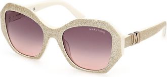 Guess GM00007 25F Womens Sunglasses Gold Size 54