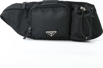 Prada Black Nylon Sling Bag (Pre-Owned)