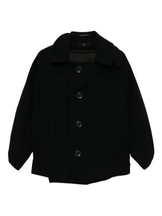 Yohji Yamamoto single-breasted jacket - Black