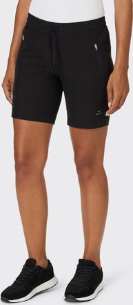 Venice Beach Trainingsshorts VENICE BEACH SHORTS SHELBY, Damen, Gr. XXL (46), N-Gr, schwarz, Obermaterial: 90% Polyester, 10% Elasthan, Hosen Trainingsshorts