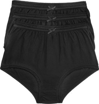 Marlon Womens Evelyn Full Brief, Black, 36-38