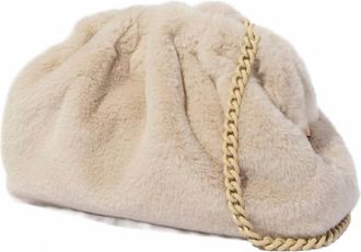 Maria La Rosa Womens Nita Mini Game Bag In Off White
