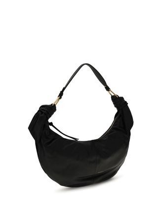 Coccinelle Womens Furoshiki Shoulder Bag Noir Calf Leather Bos Taurus