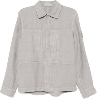 Stone Island linen shirt - Grey