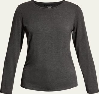 Majestic Filatures Soft Touch Crewneck Top