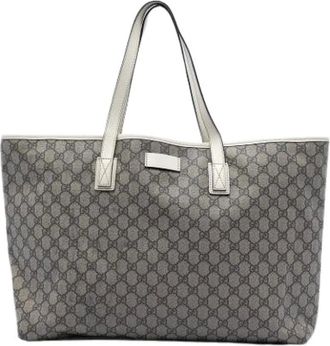 Gucci Pre-owned Tote Bags, female, Beige, Size: ONE SIZE Pre-owned Vintage Tote Bag