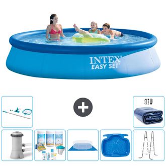 Intex Piscina Easy Set Redonda - 396x84 Cm - 8-piezas S20265