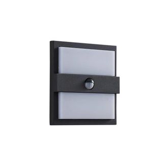Lucande L&aacute;mpara de pared exterior de Aluminio Negro