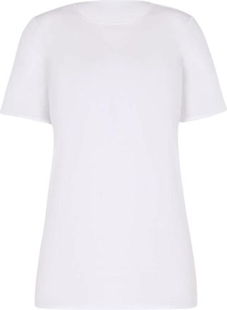 Wolford Pure Top Kortmouwen - Dames - T-shirts - Wit - M - Wol - Tops