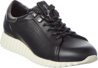 Ferragamo Leather Sneaker