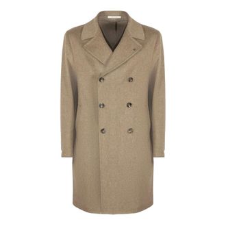 Tagliatore Cappotto Lungo Doppio Petto - - Coats - Uomo - Beige - M