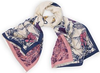 Saachi Floral Reversible Scarf in Multi at Nordstrom Rack