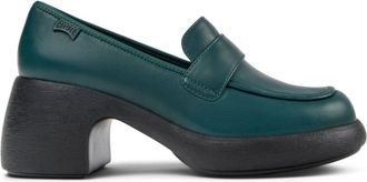 Camper Thelma II leather loafers - women - Leather - 41 - Green