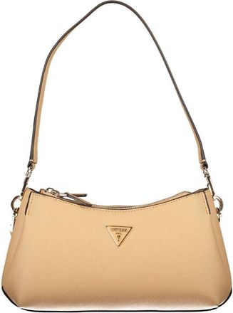 Guess Beige Polyethylene Womens Handbag