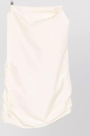 Diesel high waist midi wrap skirt