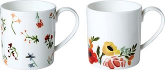 Twig New York Language of Flowers Set of Two Mugs in Multi at Nordstrom