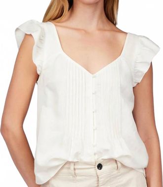 Sanctuary Time Off Shell Top In White