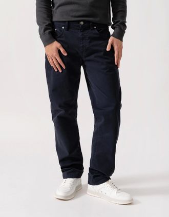 GANT Mens GANT Mens Regular Fit Desert Jeans - 433 Evening Blue - Navy - Size: 36/30