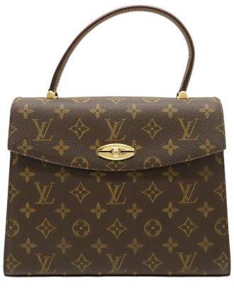 Louis Vuitton Brown Monogram Canvas Malletier (Authentic Pre-Loved)