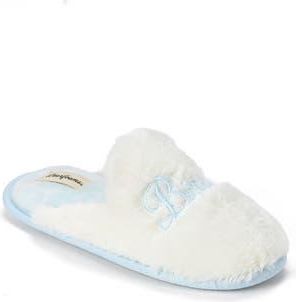 Dearfoams Bride Faux Fur Slipper in Cream at Nordstrom Rack, Size X-Large