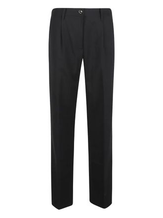 Nine In The Morning coulisse trousers - women - Virgin Wool/Polyester/Elastane - 27 - Black