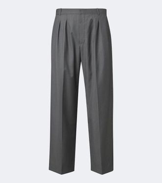 The Row Tavel virgin wool moulin&eacute; suit pants