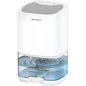 OEM Deshumidificador Y Purificador De Aire Silencioso 2 En 1 Para El Hogar, S&oacute;tano, Ba&ntilde;o Y Trastero - Blanco