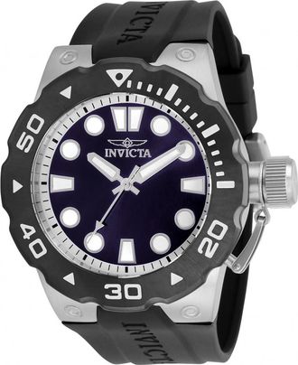 Invicta IN-30720 Mens Pro Diver Watch - Silver - One Size