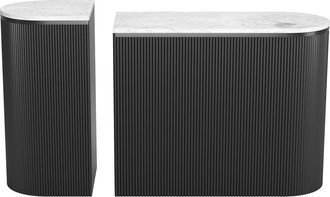 Zuo 2Pc Ormara Console Table Set