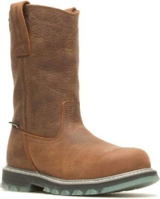Wolverine Mens Floorhand Lx Steel Toe Boots In Sudan Brown